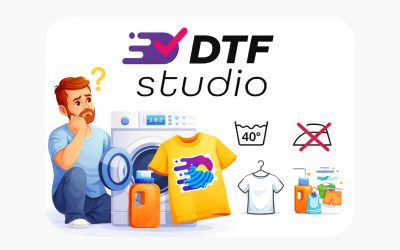 Jak prać i dbać o odzież z nadrukiem DTF?